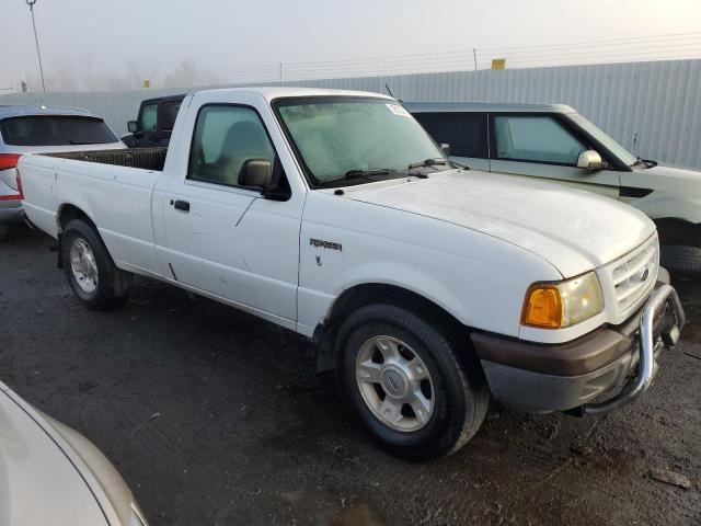 1FTYR10U83PA43918 - 2003 FORD RANGER WHITE photo 4