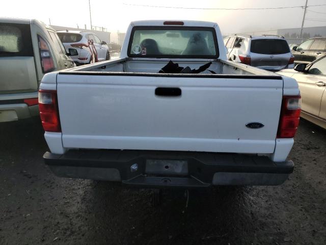 1FTYR10U83PA43918 - 2003 FORD RANGER WHITE photo 6