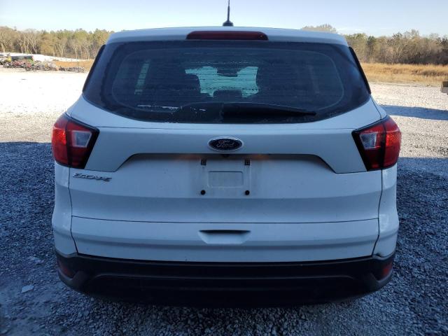 1FMCU0F76KUA74214 - 2019 FORD ESCAPE S WHITE photo 6