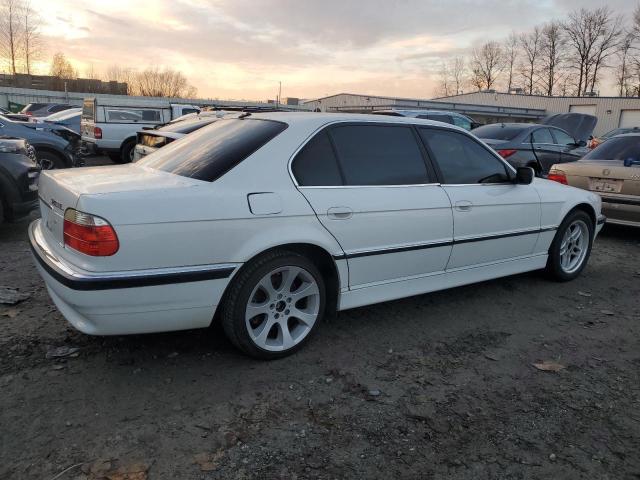 WBAGH83431DP25863 - 2001 BMW 740 IL WHITE photo 3