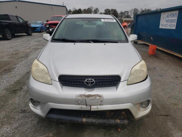 2T1KR32E58C707007 - 2008 TOYOTA COROLLA MA XR SILVER photo 5