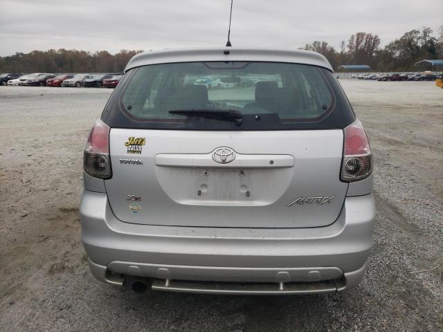 2T1KR32E58C707007 - 2008 TOYOTA COROLLA MA XR SILVER photo 6
