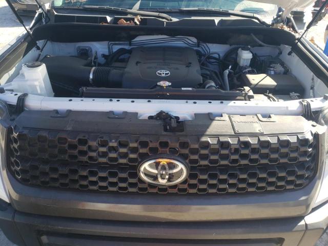 5TFTY5F11MX012187 - 2021 TOYOTA TUNDRA DOUBLE CAB SR/SR5 WHITE photo 11