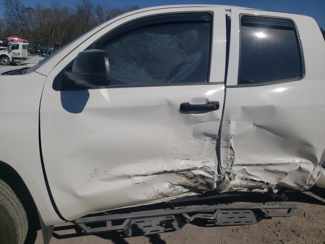 5TFTY5F11MX012187 - 2021 TOYOTA TUNDRA DOUBLE CAB SR/SR5 WHITE photo 7