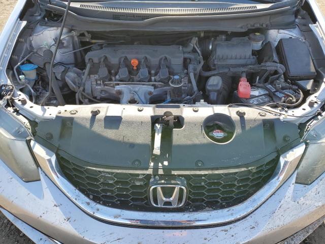 19XFB2F99FE222767 - 2015 HONDA CIVIC EXL ვერცხლისფერი ფოტო 11