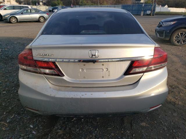 19XFB2F99FE222767 - 2015 HONDA CIVIC EXL ვერცხლისფერი ფოტო 6