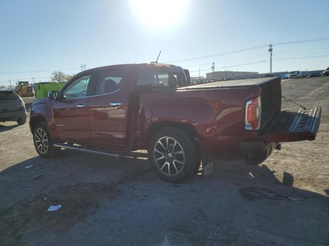 1GTP6EE17J1113757 - 2018 GMC CANYON DENALI BURGUNDY photo 2