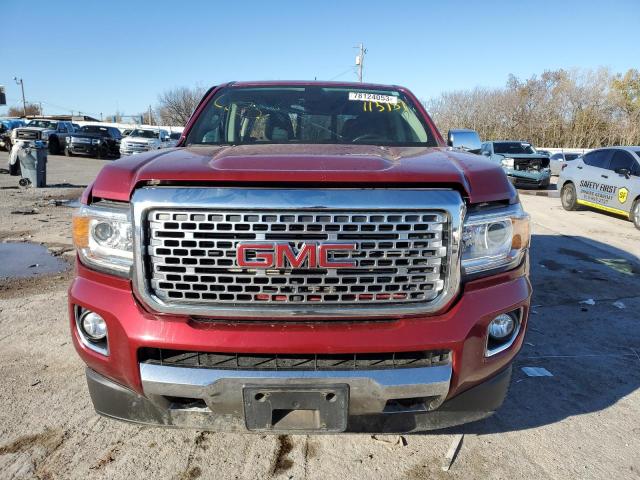 1GTP6EE17J1113757 - 2018 GMC CANYON DENALI BURGUNDY photo 5