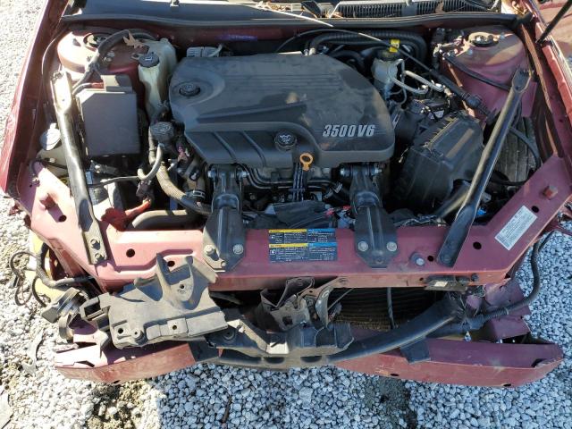 2G1WT58K581349569 - 2008 CHEVROLET IMPALA LT BURGUNDY photo 11