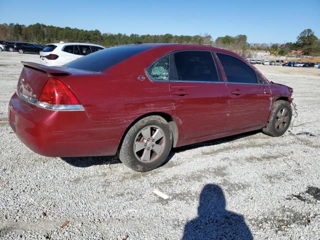 2G1WT58K581349569 - 2008 CHEVROLET IMPALA LT BURGUNDY photo 3