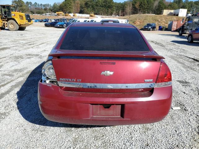 2G1WT58K581349569 - 2008 CHEVROLET IMPALA LT BURGUNDY photo 6