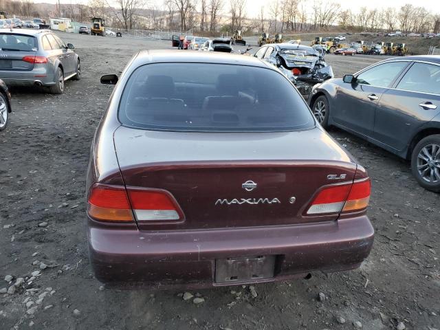 JN1CA21D2XM416211 - 1999 NISSAN MAXIMA GLE BURGUNDY photo 6