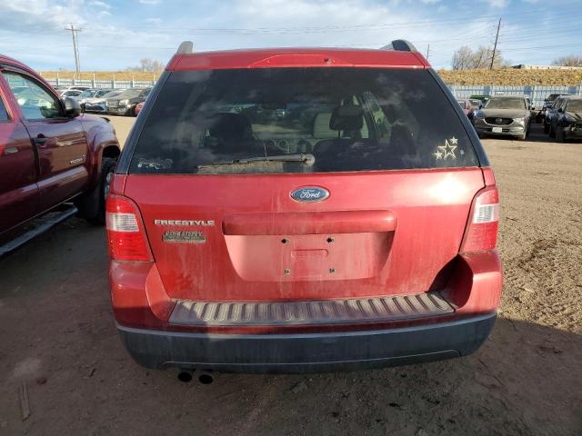 1FMZK011X6GA31759 - 2006 FORD FREESTYLE SE RED photo 6