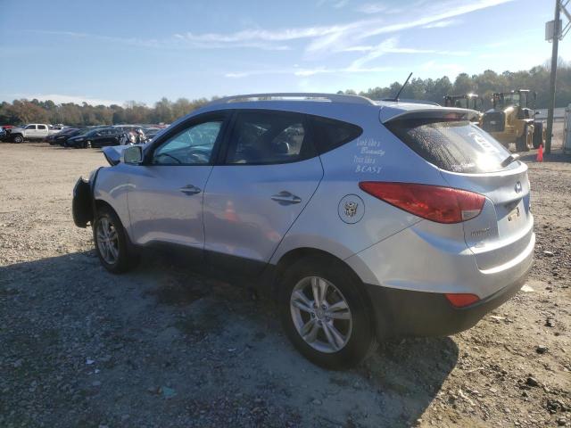 KM8JU3AC8AU071939 - 2010 HYUNDAI TUCSON GLS SILVER photo 2