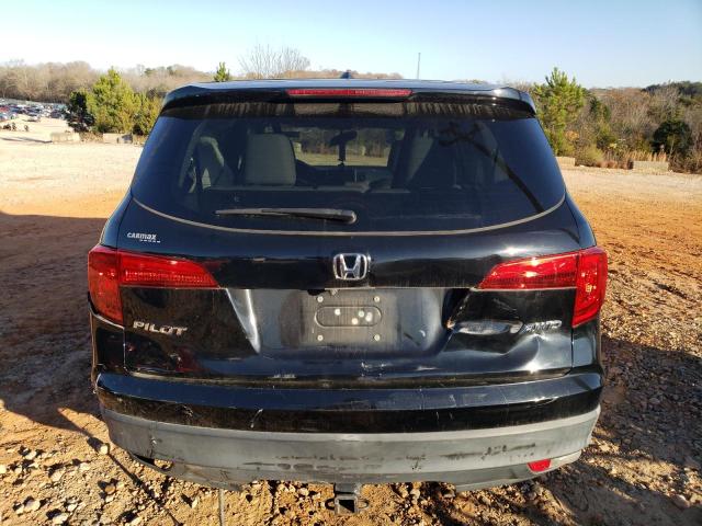 5FNYF6H53HB032216 - 2017 HONDA PILOT EXL BLACK photo 6