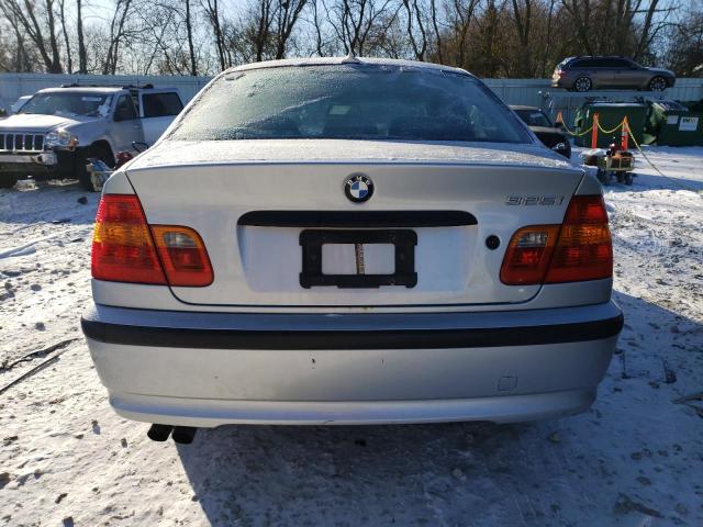 WBAEV334X5KL63759 - 2005 BMW 3 SERIES I ვერცხლისფერი ფოტო 6