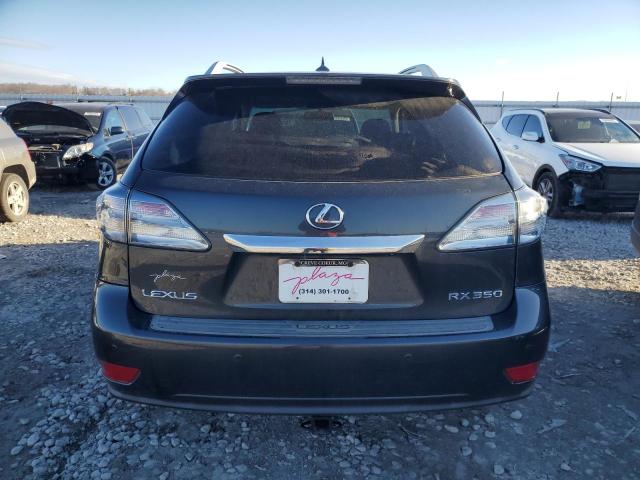 2T2BK1BA0AC020363 - 2010 LEXUS RX 350 GRAY photo 6