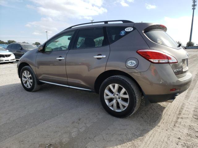 JN8AZ1MU7EW412390 - 2014 NISSAN MURANO S TAN photo 2