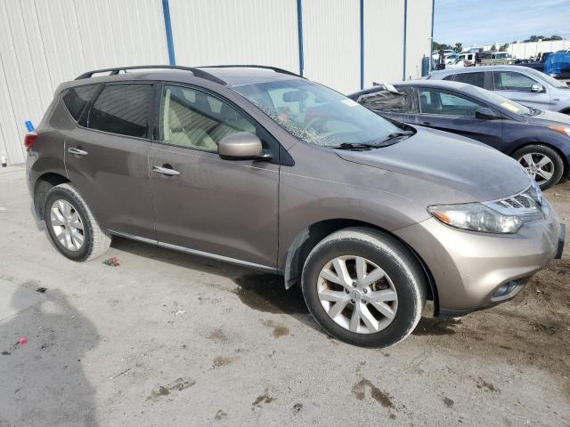 JN8AZ1MU7EW412390 - 2014 NISSAN MURANO S TAN photo 4