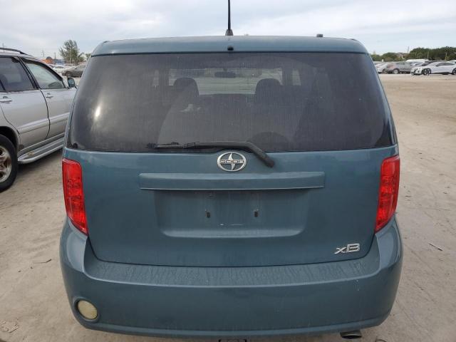 JTLKE50E581000816 - 2008 TOYOTA SCION XB TEAL photo 6