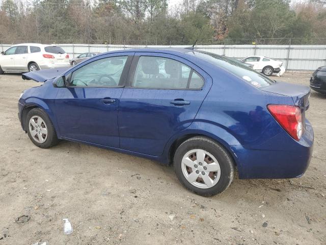 1G1JA5SG1D4144303 - 2013 CHEVROLET SONIC LS BLUE photo 2