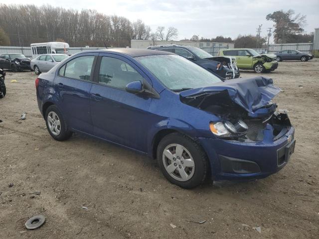 1G1JA5SG1D4144303 - 2013 CHEVROLET SONIC LS BLUE photo 4