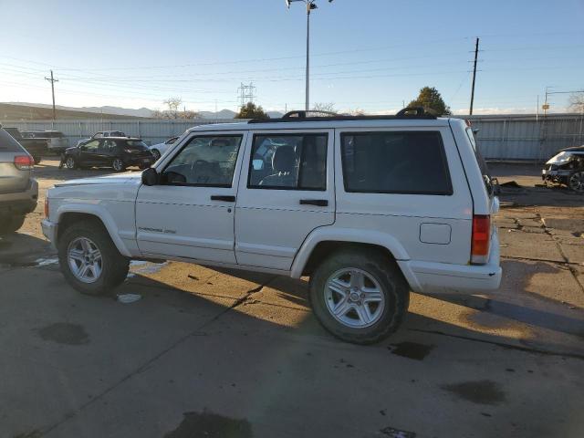 1J4FF58S71L540435 - 2001 JEEP CHEROKEE CLASSIC WHITE photo 2