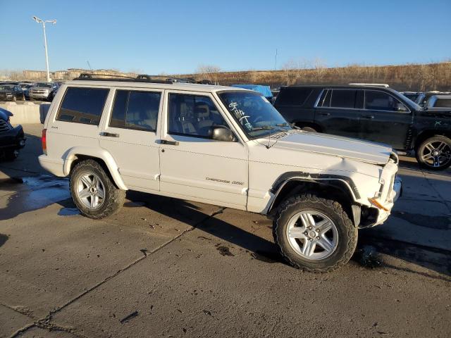 1J4FF58S71L540435 - 2001 JEEP CHEROKEE CLASSIC WHITE photo 4