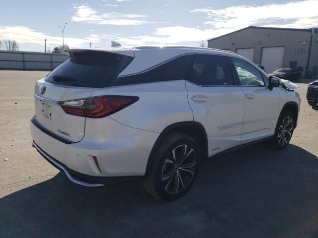 JTJDGKCA9J2004984 - 2018 LEXUS RX 450H L BASE WHITE photo 3