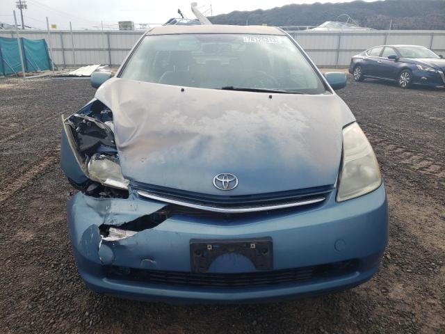 JTDKB20U987709062 - 2008 TOYOTA PRIUS BLUE photo 5