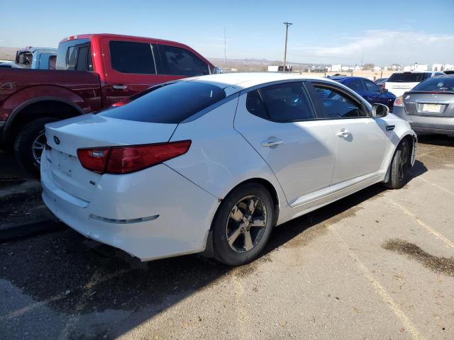 KNAGM4A79F5652937 - 2015 KIA OPTIMA LX WHITE photo 3