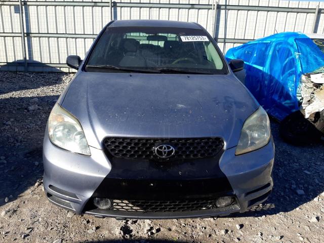 2T1KR32E44C202537 - 2004 TOYOTA COROLLA MA XR BLUE photo 5