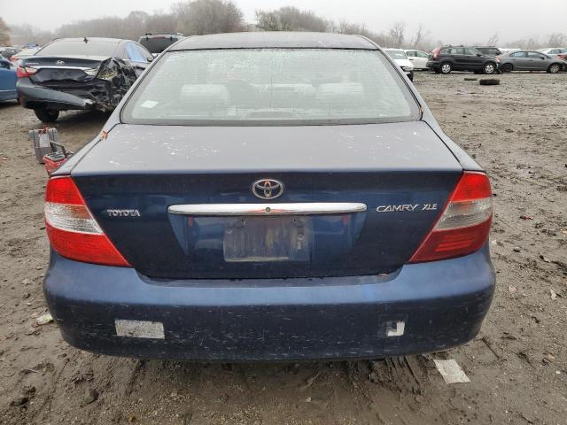 4T1BE30K82U636525 - 2002 TOYOTA CAMRY LE BLUE photo 6