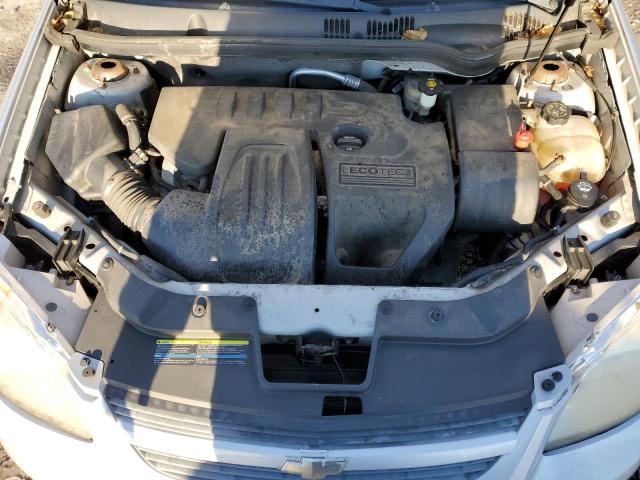 1G1AK55F677321754 - 2007 CHEVROLET COBALT LS SILVER photo 11