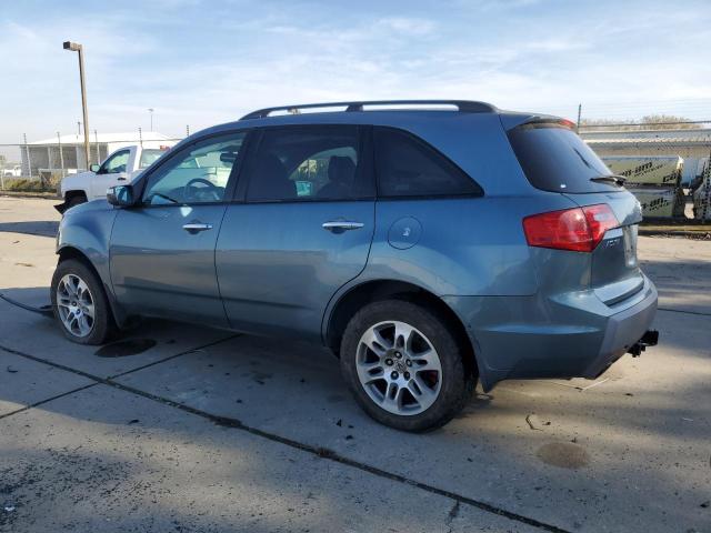 2HNYD28308H530391 - 2008 ACURA MDX TECHNOLOGY BLUE photo 2