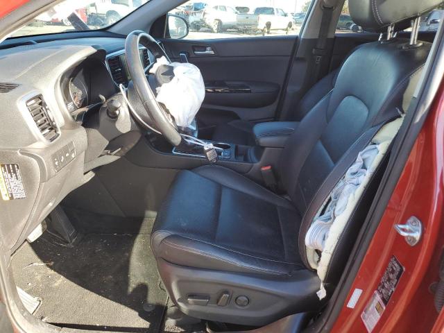 KNDPNCAC7L7753725 - 2020 KIA SPORTAGE EX RED photo 7