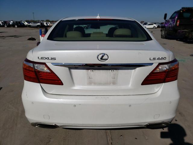 JTHBL5EF4A5099001 - 2010 LEXUS LS 460 WHITE photo 6