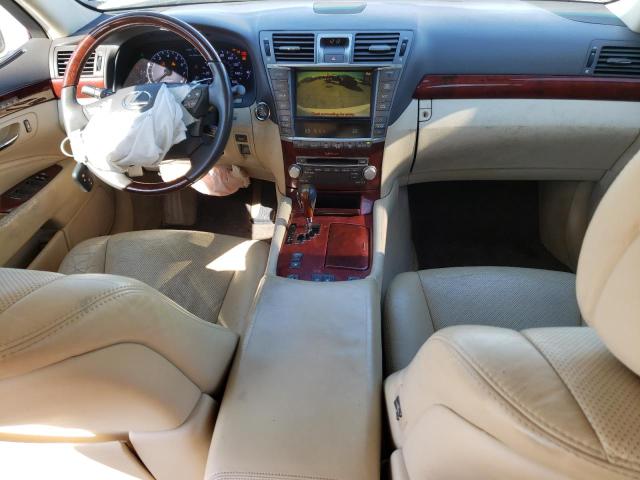 JTHBL5EF4A5099001 - 2010 LEXUS LS 460 WHITE photo 8