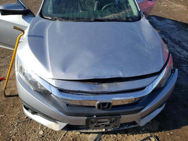 19XFC1F38HE006348 - 2017 HONDA CIVIC EX SILVER photo 11