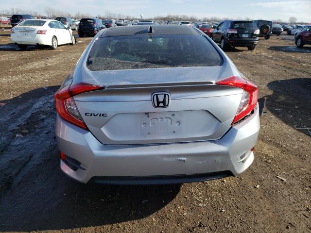 19XFC1F38HE006348 - 2017 HONDA CIVIC EX SILVER photo 6