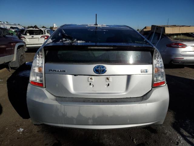 JTDKN3DU8A0212915 - 2010 TOYOTA PRIUS SILVER photo 6