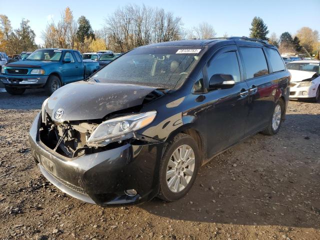 5TDYK3DC4FS636705 - 2015 TOYOTA SIENNA XLE BLACK photo 1