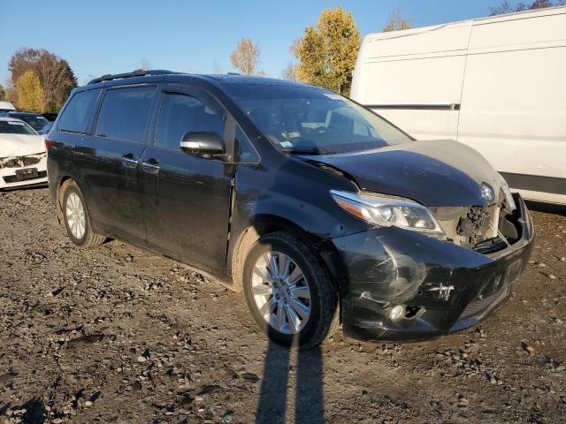 5TDYK3DC4FS636705 - 2015 TOYOTA SIENNA XLE BLACK photo 4