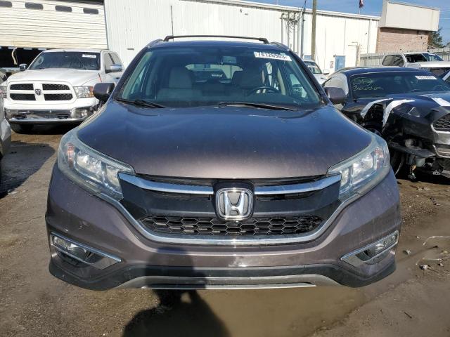 2HKRM3H71FH539267 - 2015 HONDA CR-V EXL BROWN photo 5