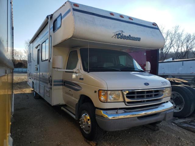 1FDXE40S1WHA34186 - 1998 COACH MTRHM E450 SUPER DUTY CUTAWAY VAN RV WHITE photo 1