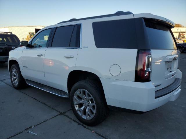 1GKS2AKC7FR677104 - 2015 GMC YUKON SLE WHITE photo 2