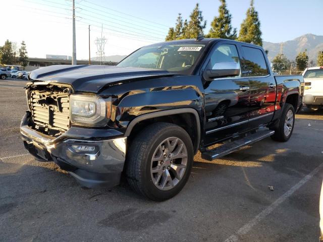 3GTP1NEC4HG133850 - 2017 GMC SIERRA C1500 SLT BLACK photo 1