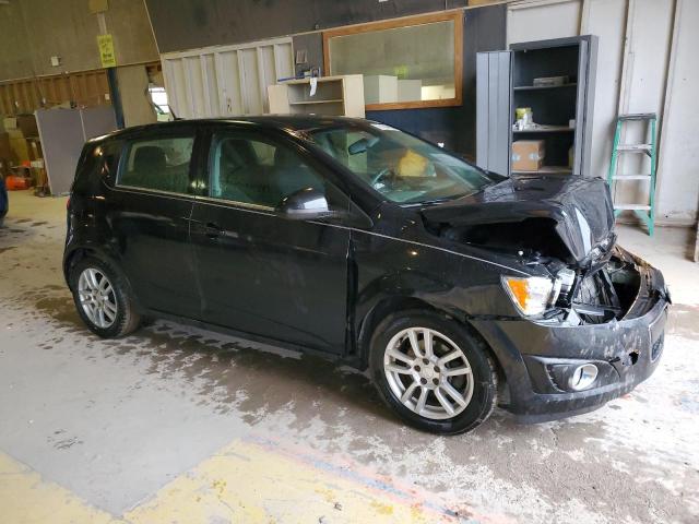 1G1JC6SH2D4176119 - 2013 CHEVROLET SONIC LT BLACK photo 4