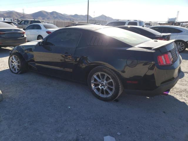 1ZVBP8AM4B5147932 - 2011 FORD MUSTANG BLACK photo 2