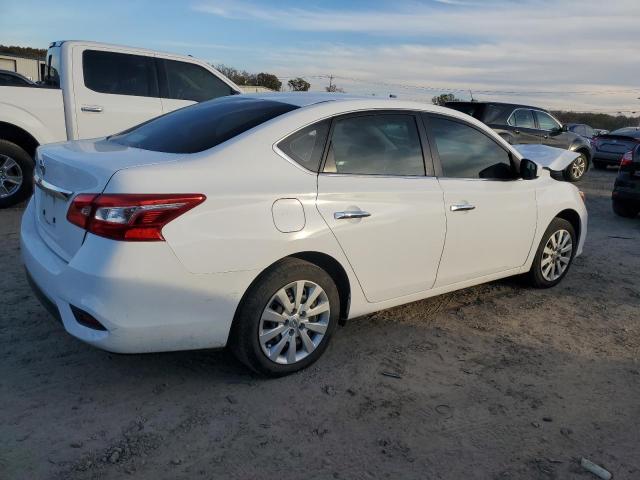 3N1AB7AP1KY338568 - 2019 NISSAN SENTRA S WHITE photo 3